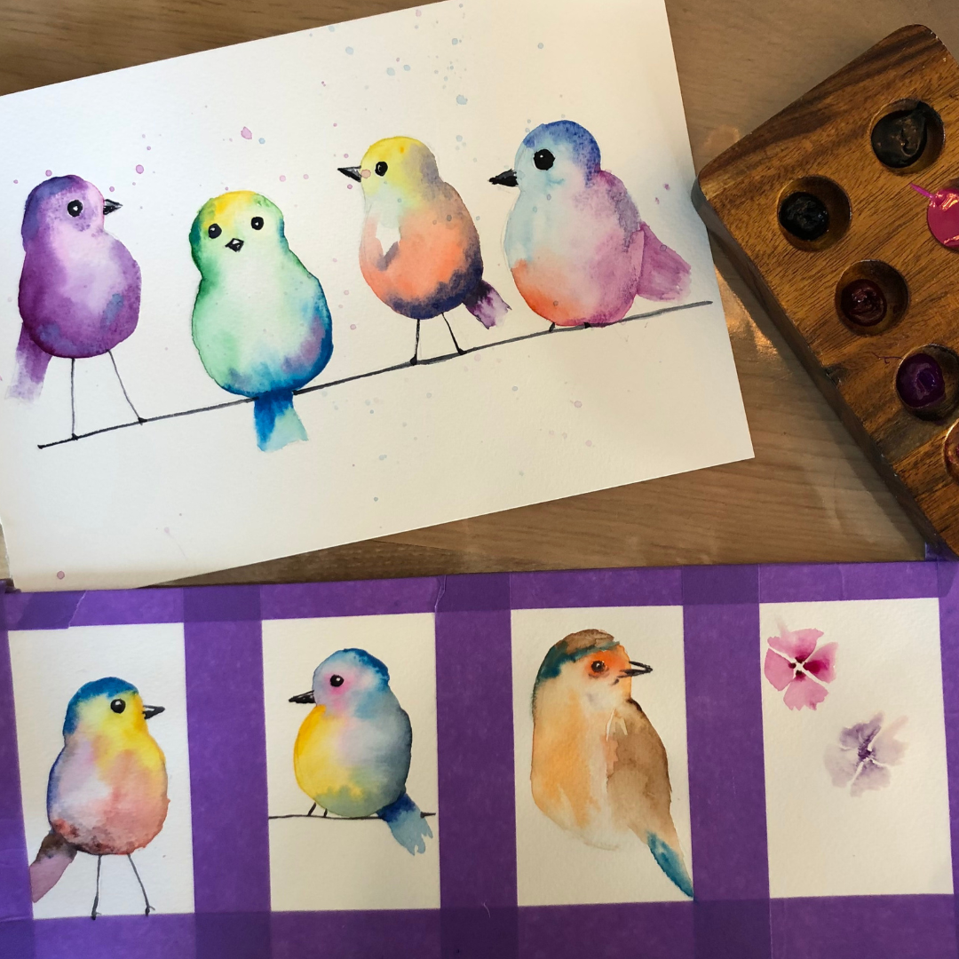 Aquarelcursus : initiatiereeks januari - Afbeelding 4