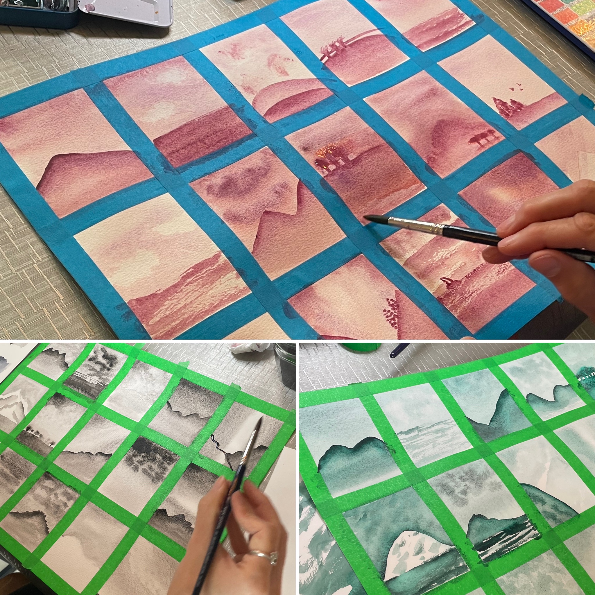 Aquarelcursus : initiatiereeks januari - Afbeelding 7