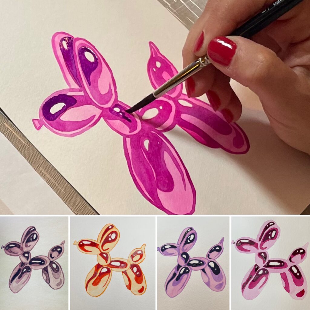 Aquarelcursus: licht en schaduw