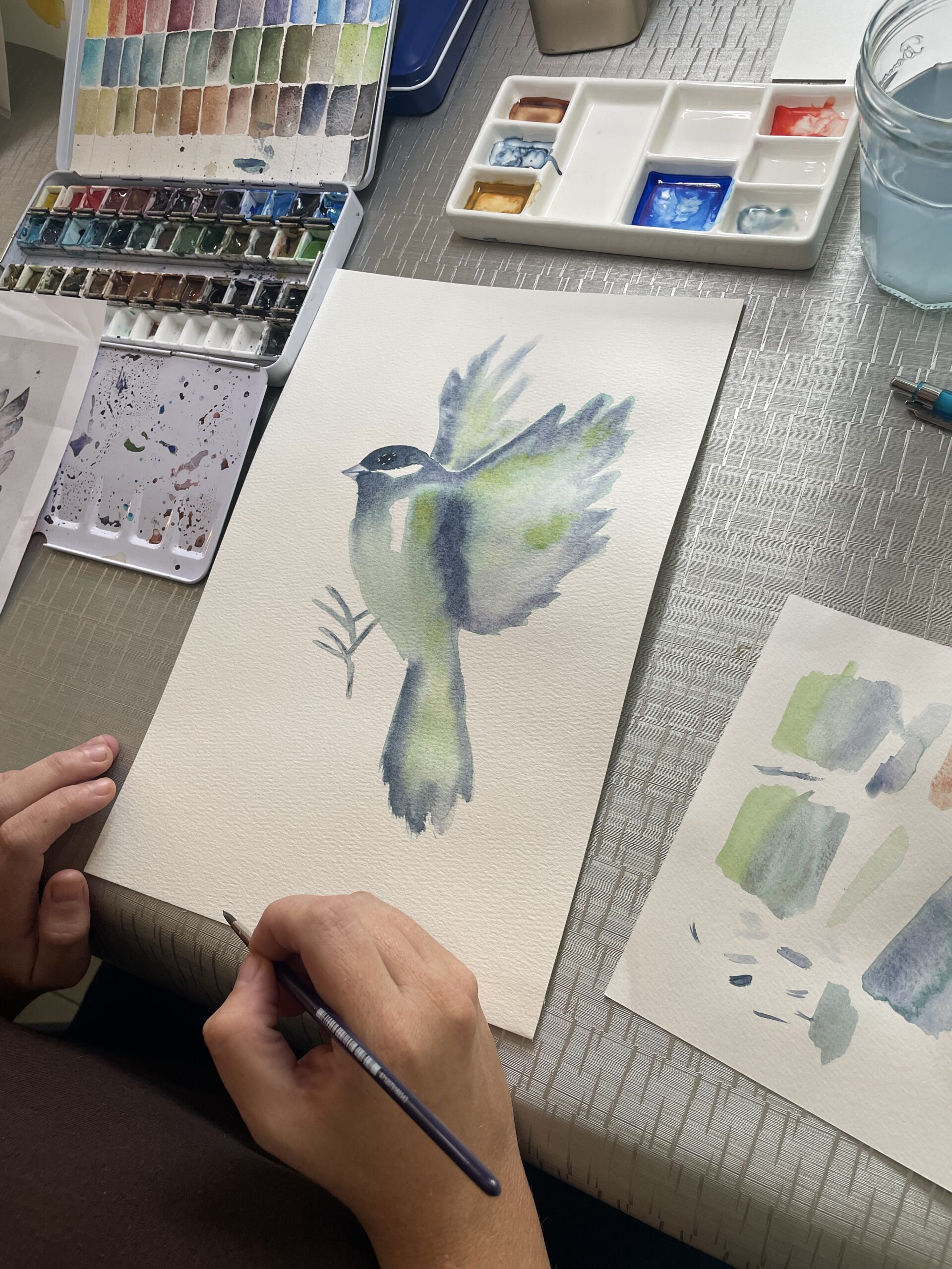 Aquarelcursus : initiatiereeks januari - Afbeelding 5