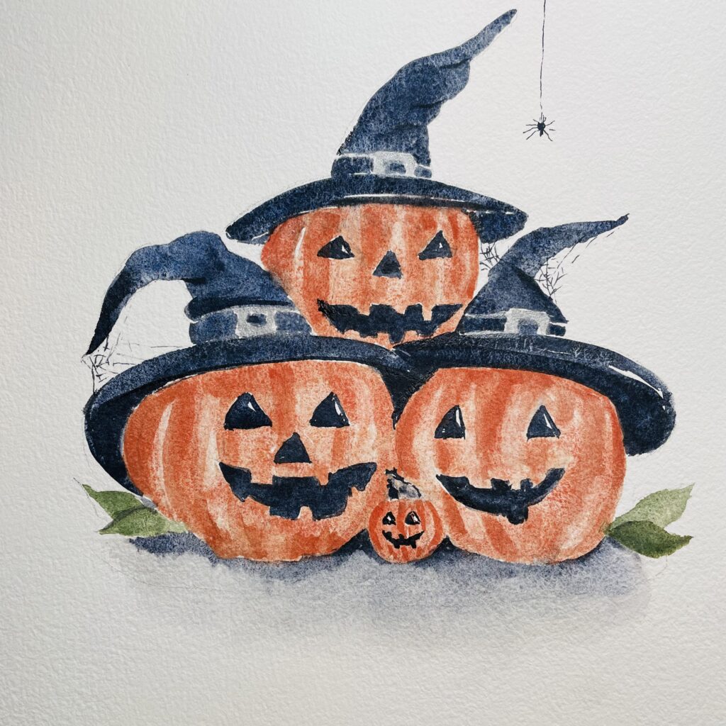 Duo-workshop: Halloween in aquarel